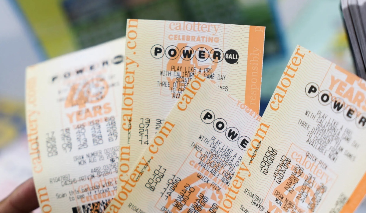 Powerball lottery ticket